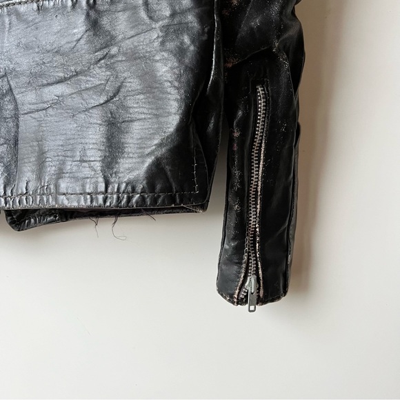 Vintage Brooks Leather Motorcycle Jacket - Picture 2 of 15